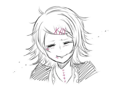 Аниме токильский гуль срисвка