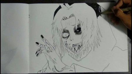 Такизава рисунок карандашом для срисовки