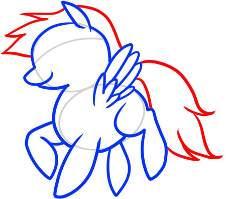 Рисовать Пегаса