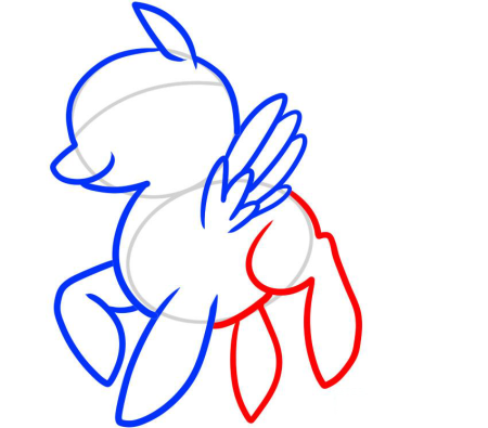 Как рисовать Пегаса для детей