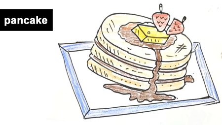 Драники рисунок карандашом