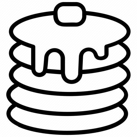 Панкейки вектор иконка