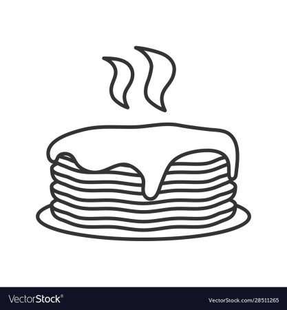 Раскраска Pancakes