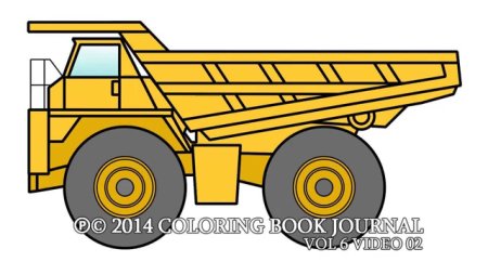 Рисунок БЕЛАЗА карандашом