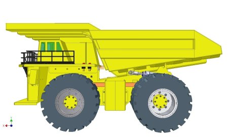 БЕЛАЗ рисунок