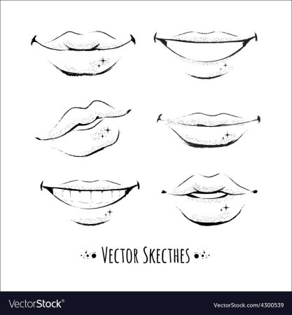 Улыбка карандашом