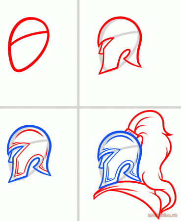 Рисование по шагам карандашом