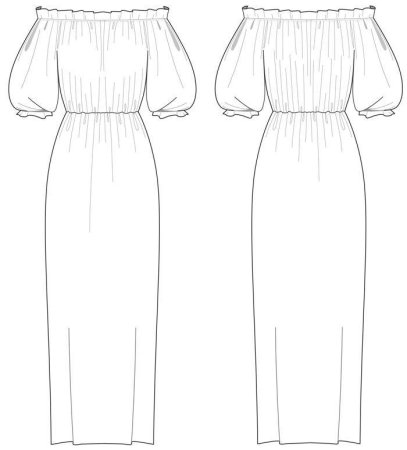 Одежда средневековья рисунки