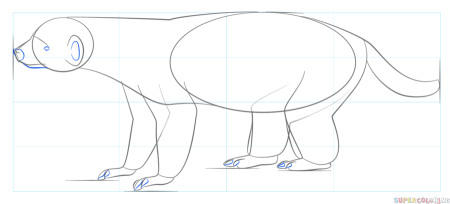 Барсук задание для детей