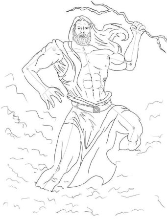 Бог Перун рисунок