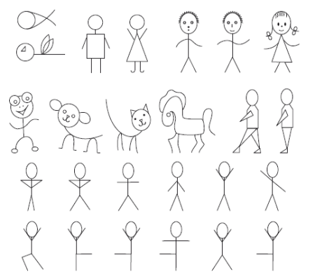 Схематическое изображение человека