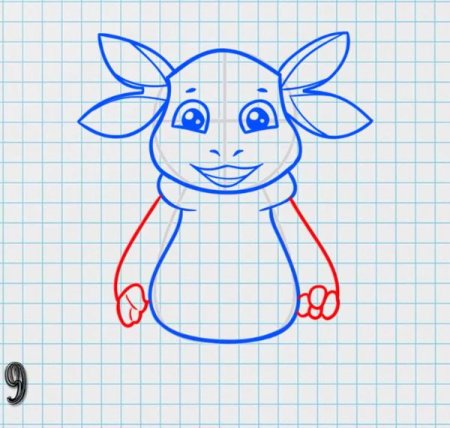 Лунтик рисунок карандашом для начинающих