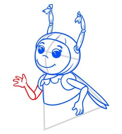 Рисунки для срисовки из мультика Лунтик