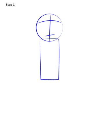 Рик нарисовать поэтапно