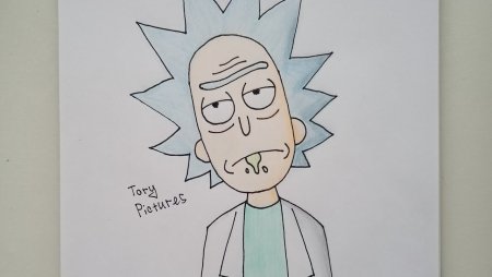 Разукрашки Рик и Морти