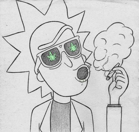 Морти чертеж