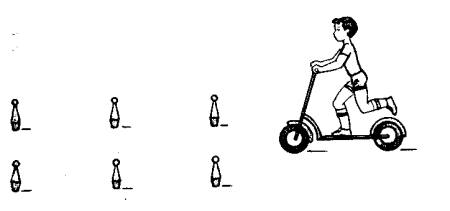 Рисунок самоката для срисовки