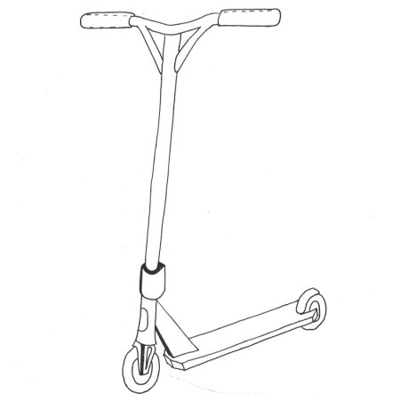 Самокат контур