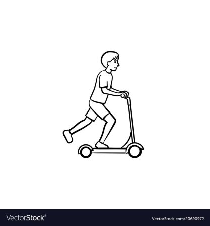 Самокат для рисования