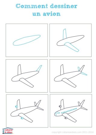 Рисование самолета в старшей группе поэтапно