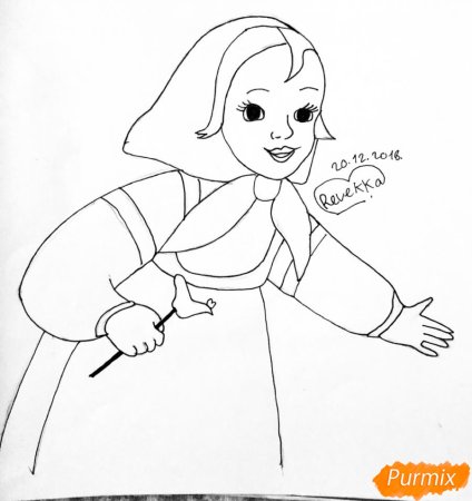 Аленушка рисунок