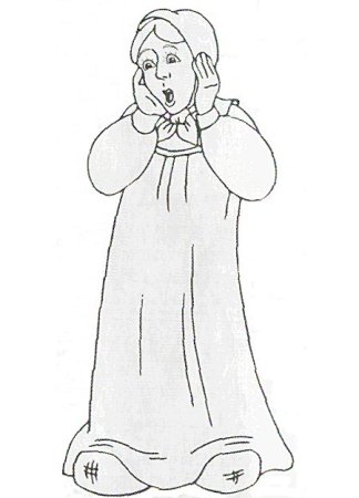 Поэтапное рисование девочки для детей