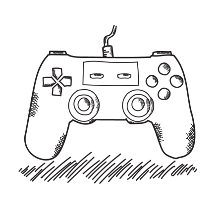 Геймпад плейстейшен 4 чертеж
