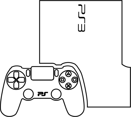 Раскраска пульт