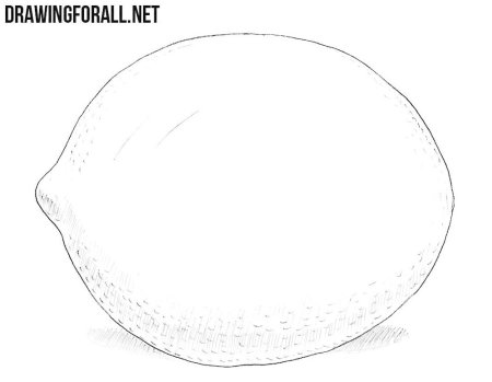 Нарисовать лимон