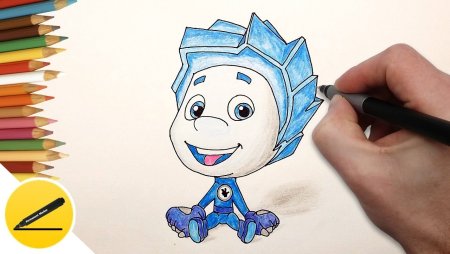 Фиксики рисунок