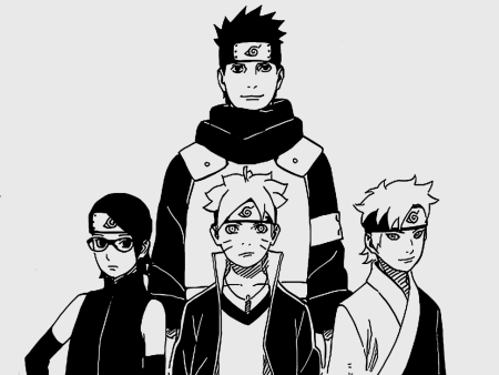 Конохамару Сарутоби команда 7