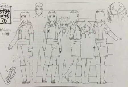 Наруто референс персонажей