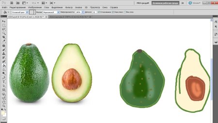 Как научиться рисовать авокадо