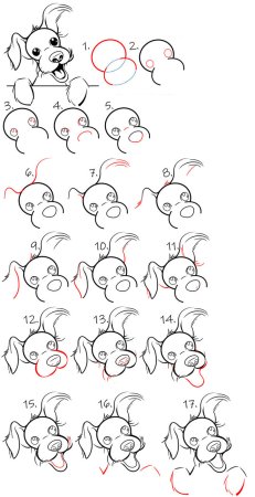 Барбос рисование