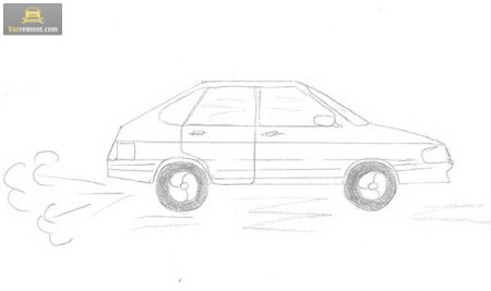 ВАЗ 2170 Приора чертеж