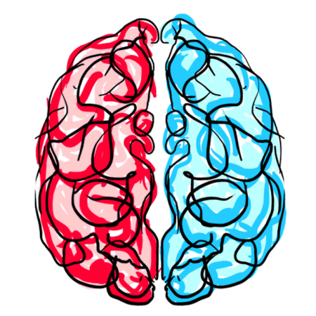 Мозг рисунок