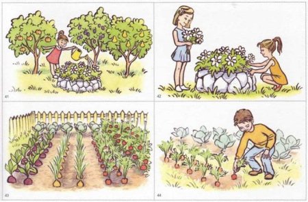 Сложные сюжетные картинки