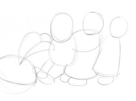 Репка. Аппликация для малышей