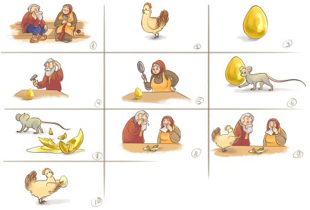 Раскраска. Репка