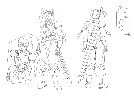 Берсерк Гатс концепт арт