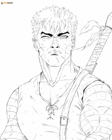 Миямото Мусаси и Гатс