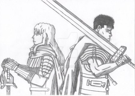 Берсерк Гатс и ширке