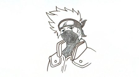 Рисование пошагово Naruto