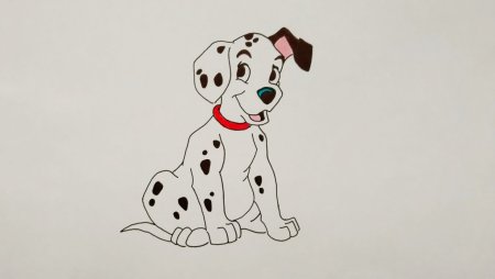 Уроки рисования для детей Далматинцы