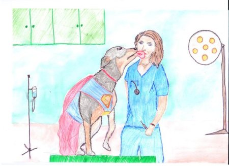 Ветеринар рисунок