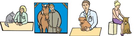 Работа ветеринара рисунок