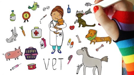 Ветеринар рисунок