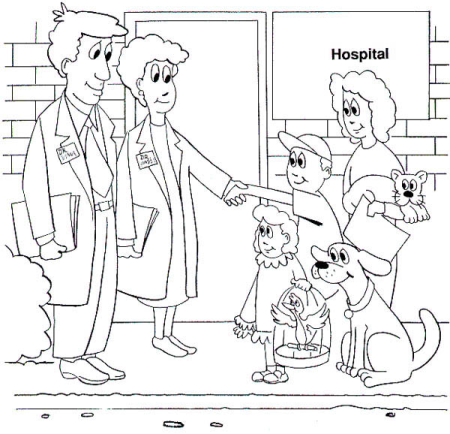 Ветеринар иллюстрация