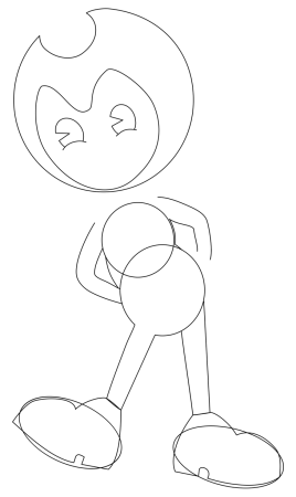 Раскраски БЕНДИ комиксы