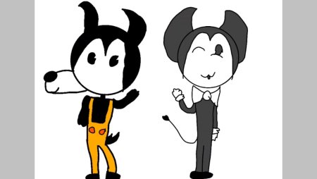 БЕНДИ картинки для срисовки